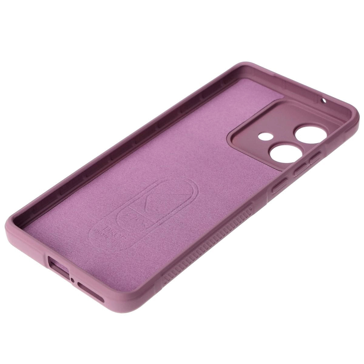 Robuste Handyhülle für Motorola Edge 40 Neo, Bizon Case Tur, Hellviolett
