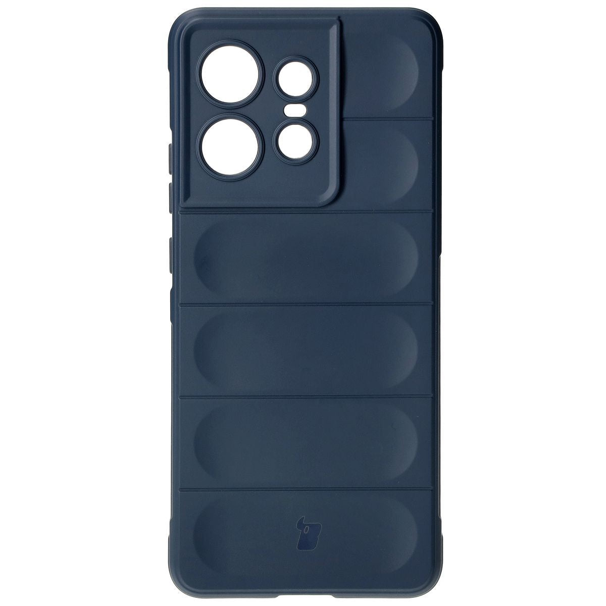 Robuste Handyhülle für Motorola Edge 50 Pro, Bizon Case Tur, Dunkelblau
