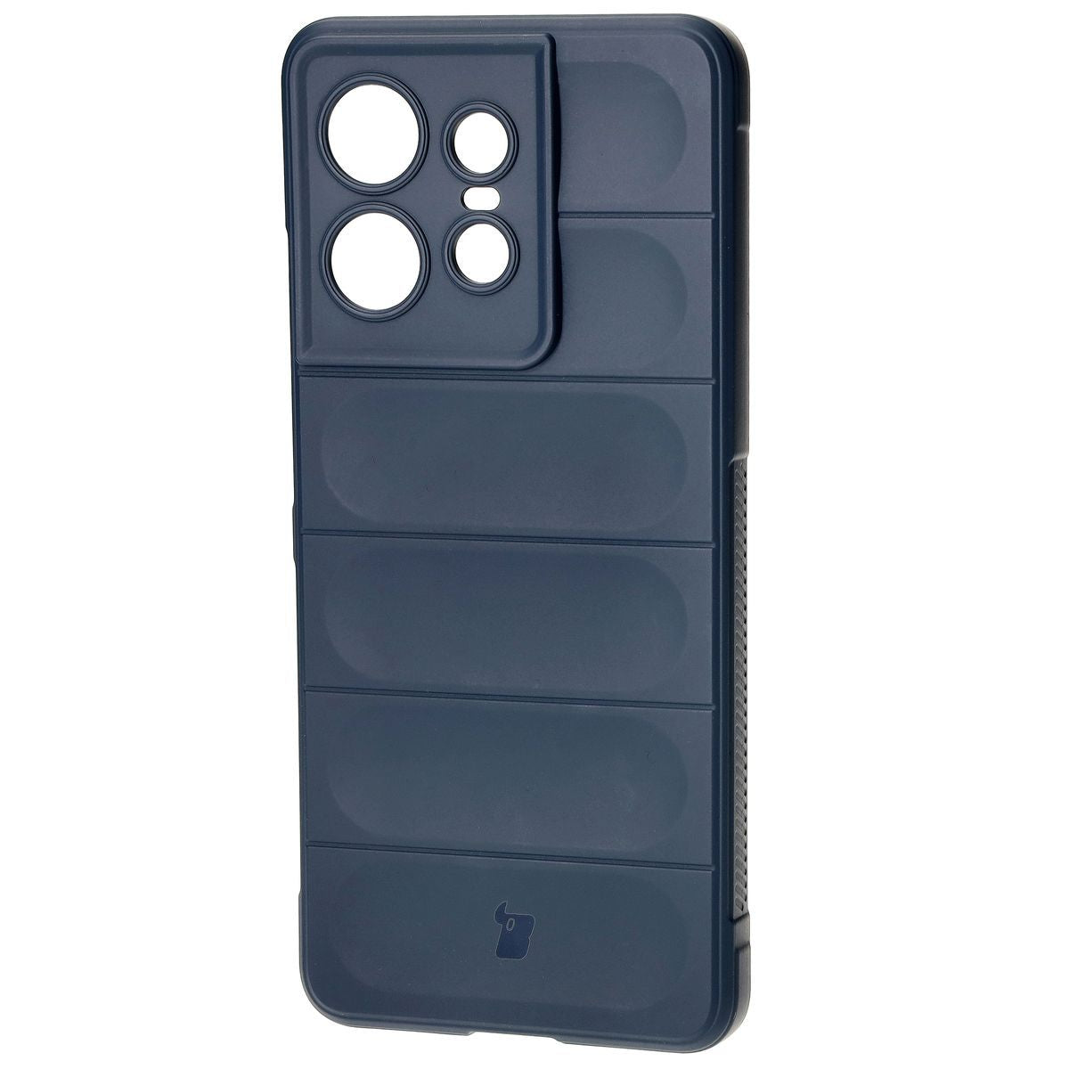 Robuste Handyhülle für Motorola Edge 50 Pro, Bizon Case Tur, Dunkelblau