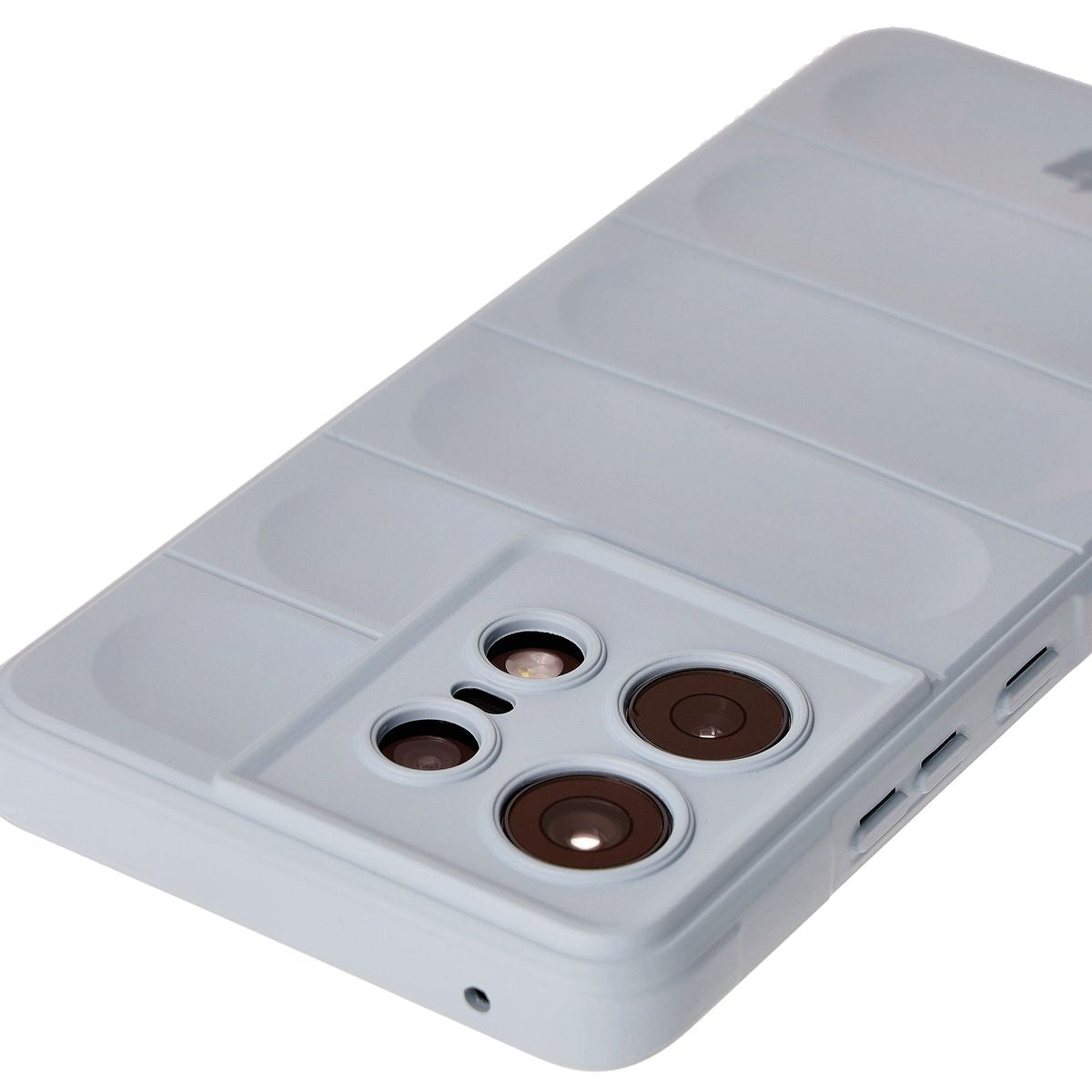 Robuste Handyhülle für Motorola Edge 50 Pro, Bizon Case Tur, Hellblau