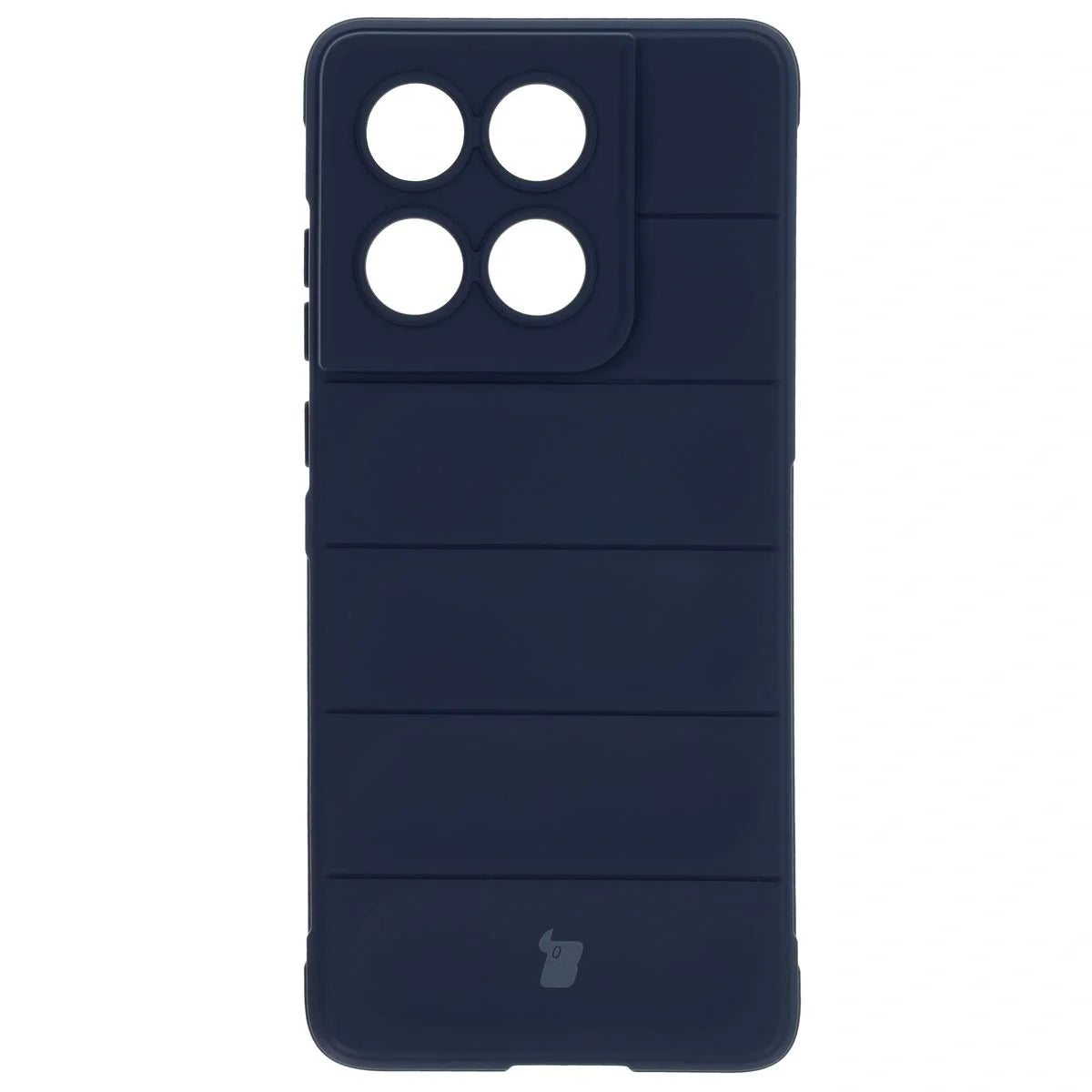 Robuste Handyhülle für Motorola Edge 60 / 60 Fusion, Bizon Case Tur, Dunkelblau