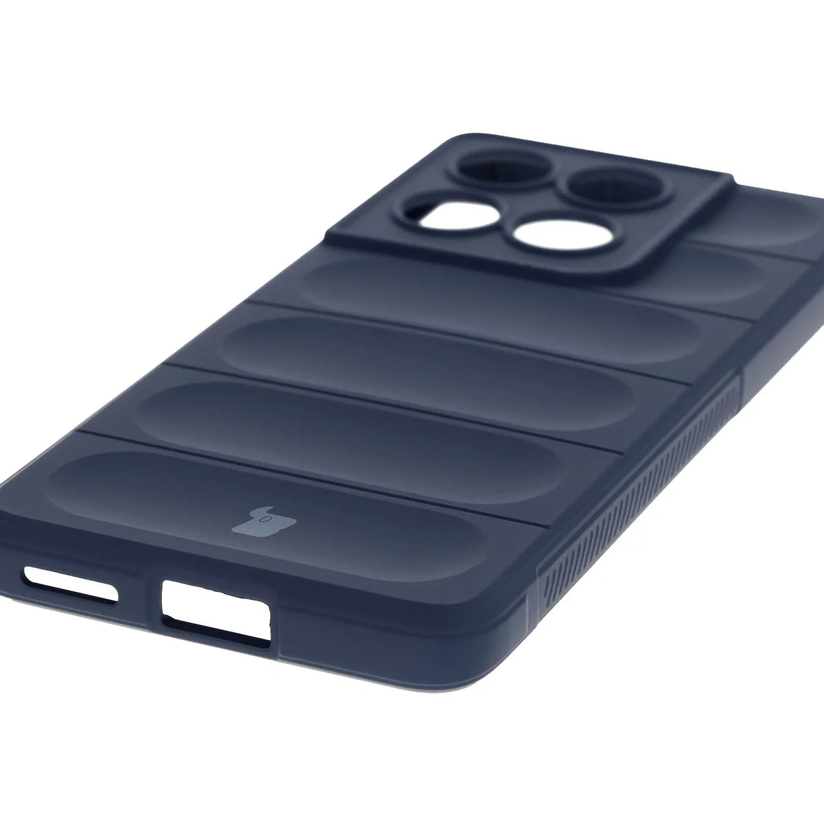 Robuste Handyhülle für Motorola Edge 60 / 60 Fusion, Bizon Case Tur, Dunkelblau