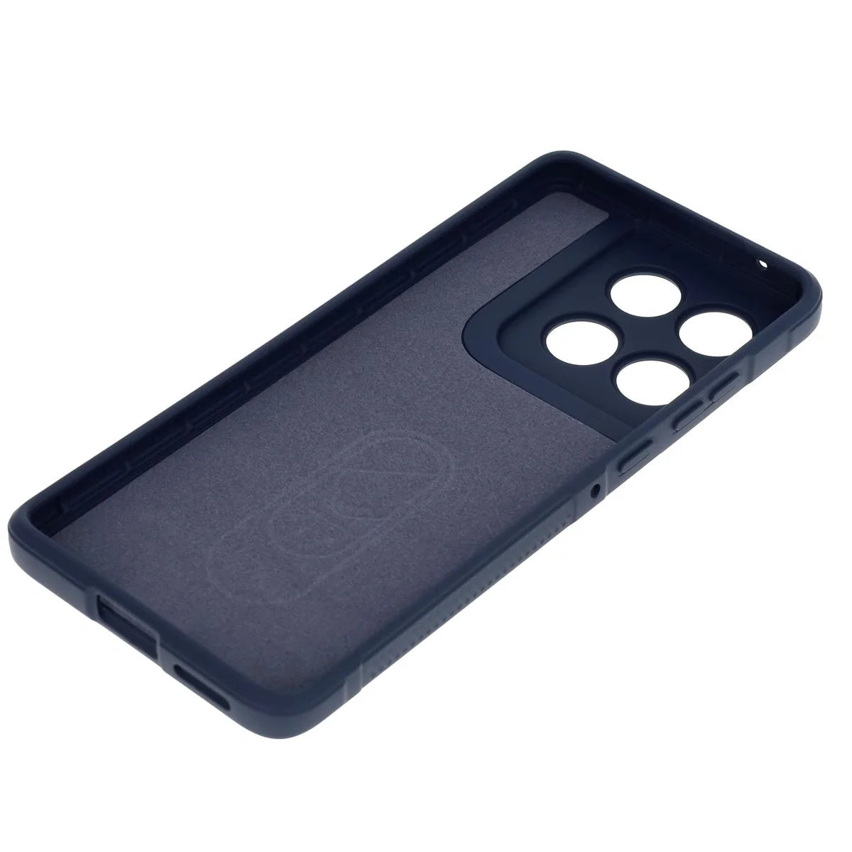 Robuste Handyhülle für Motorola Edge 60 / 60 Fusion, Bizon Case Tur, Dunkelblau