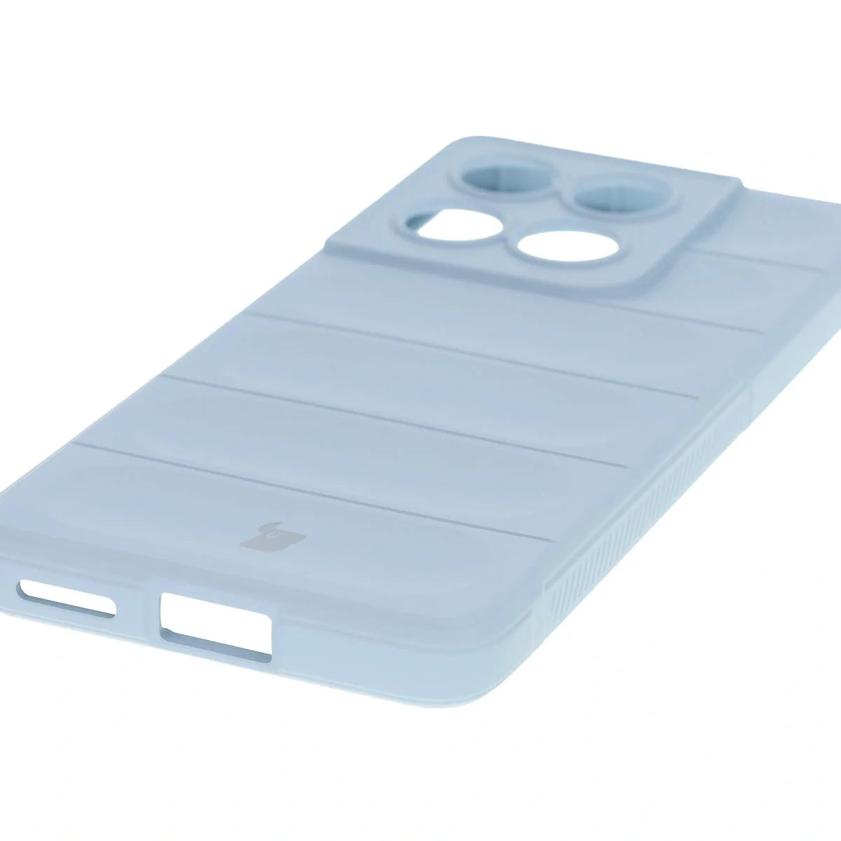 Robuste Handyhülle für Motorola Edge 60 / 60 Fusion, Bizon Case Tur, Hellblau