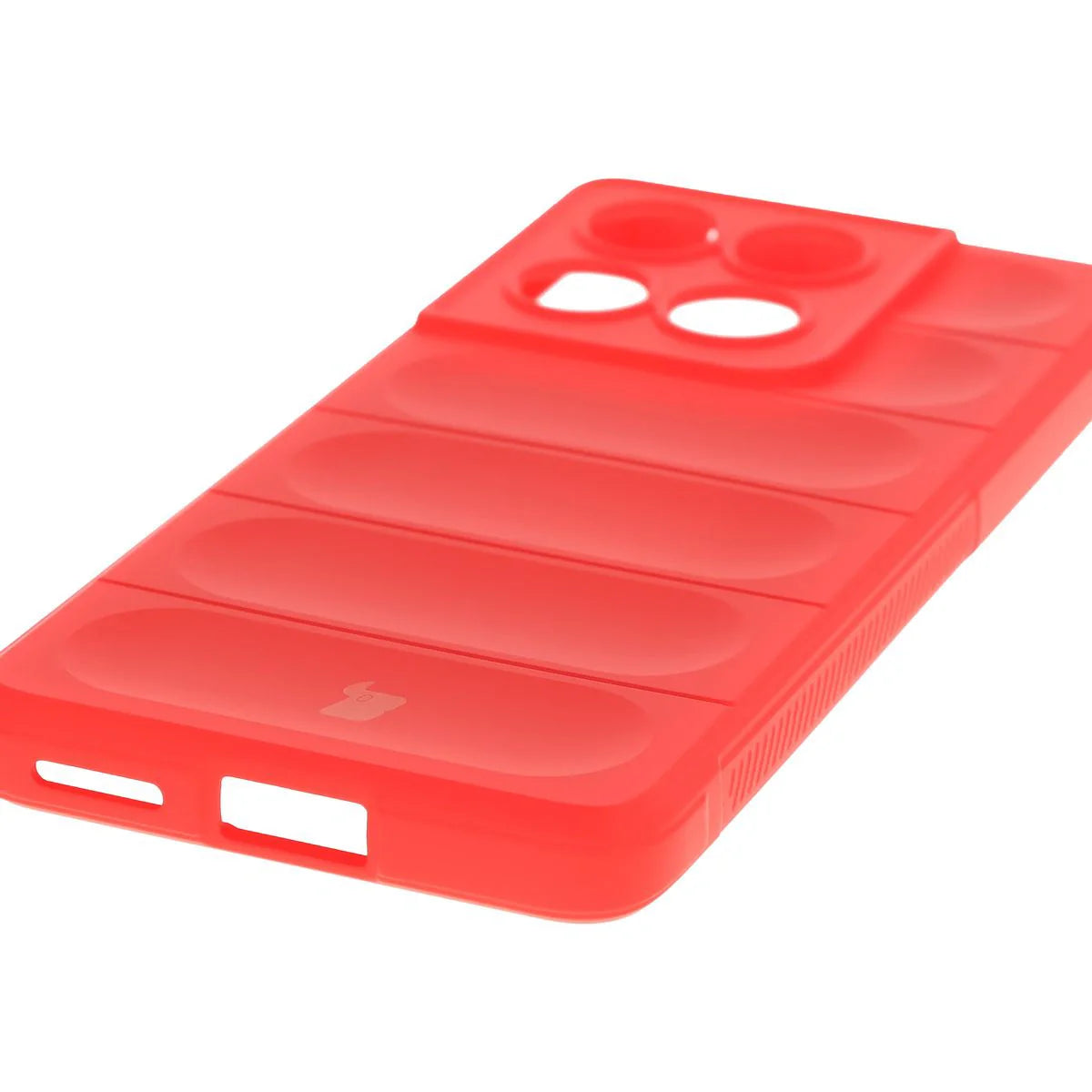 Robuste Handyhülle für Motorola Edge 60 / 60 Fusion, Bizon Case Tur, Rot