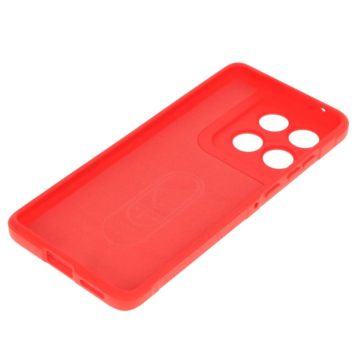 Robuste Handyhülle für Motorola Edge 60 / 60 Fusion, Bizon Case Tur, Rot