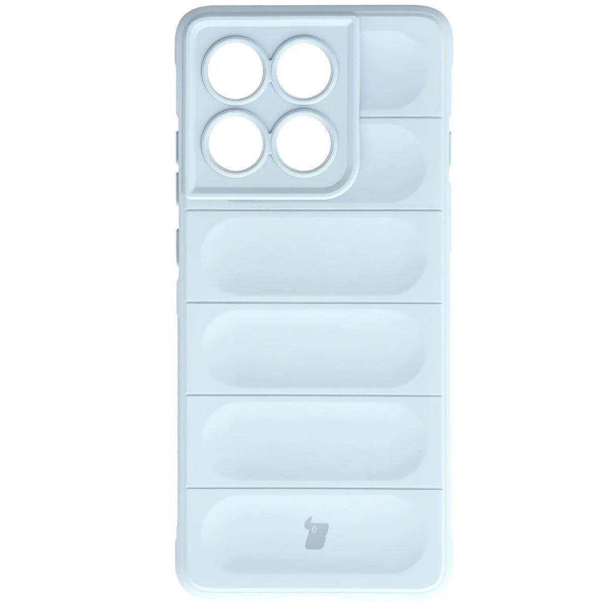 Robuste Handyhülle für Motorola Edge 60 Pro, Bizon Case Tur, Hellblau