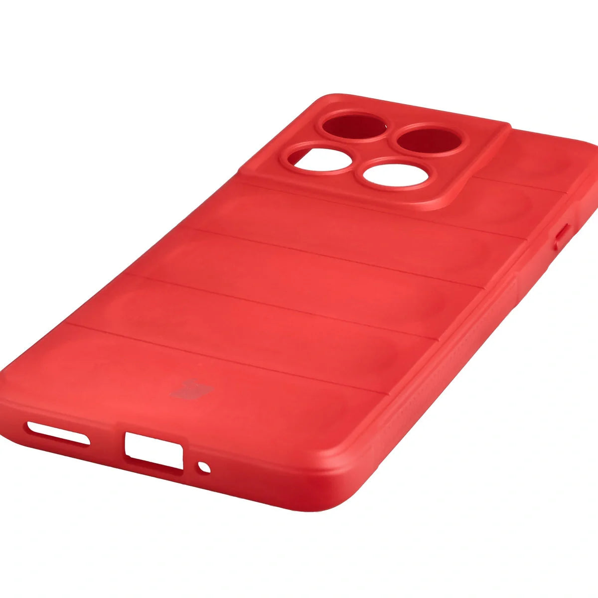 Robuste Handyhülle für Motorola Edge 60 Pro, Bizon Case Tur, Rot