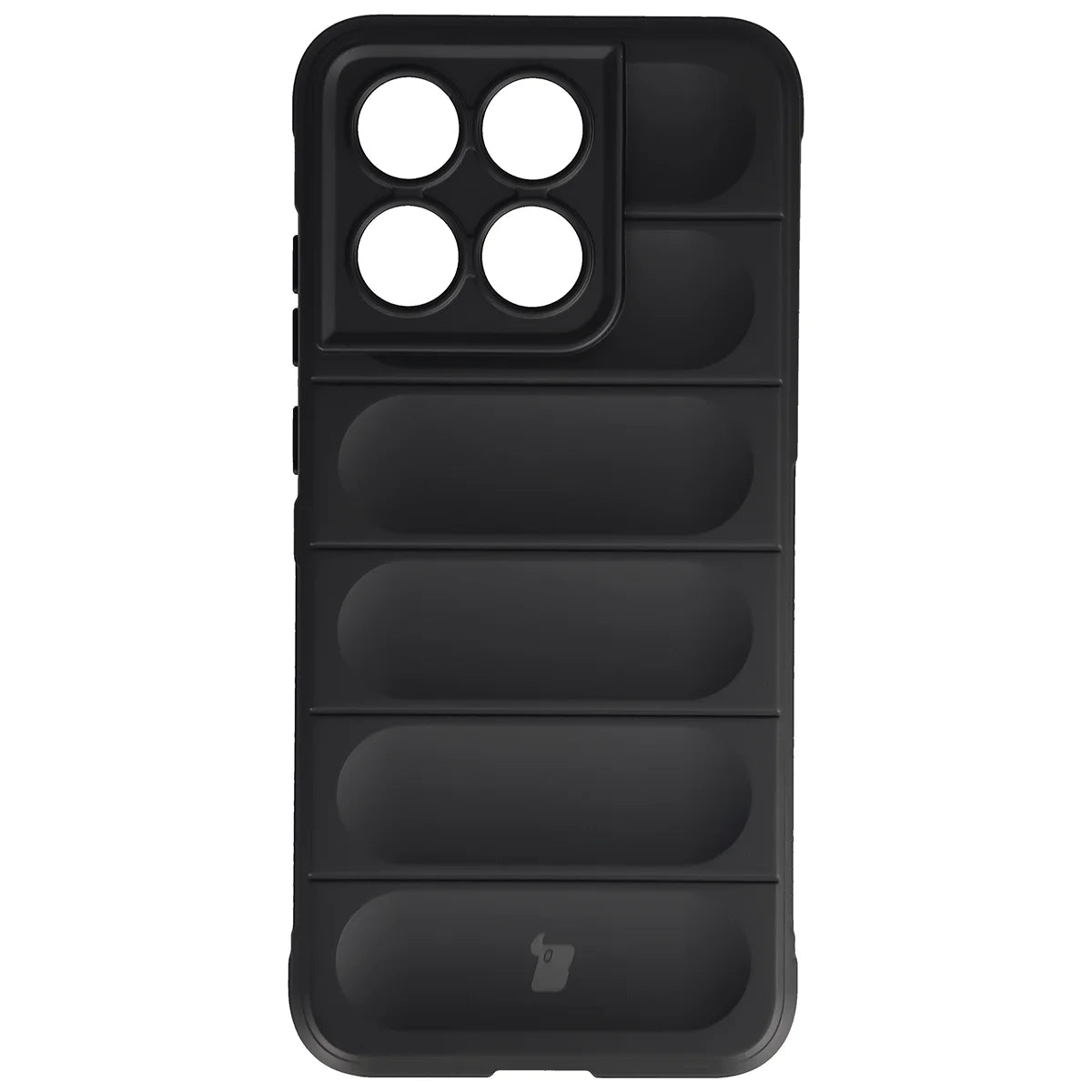 Robuste Handyhülle für Motorola Edge 70 Fusion, Bizon Case Tur, Schwarz