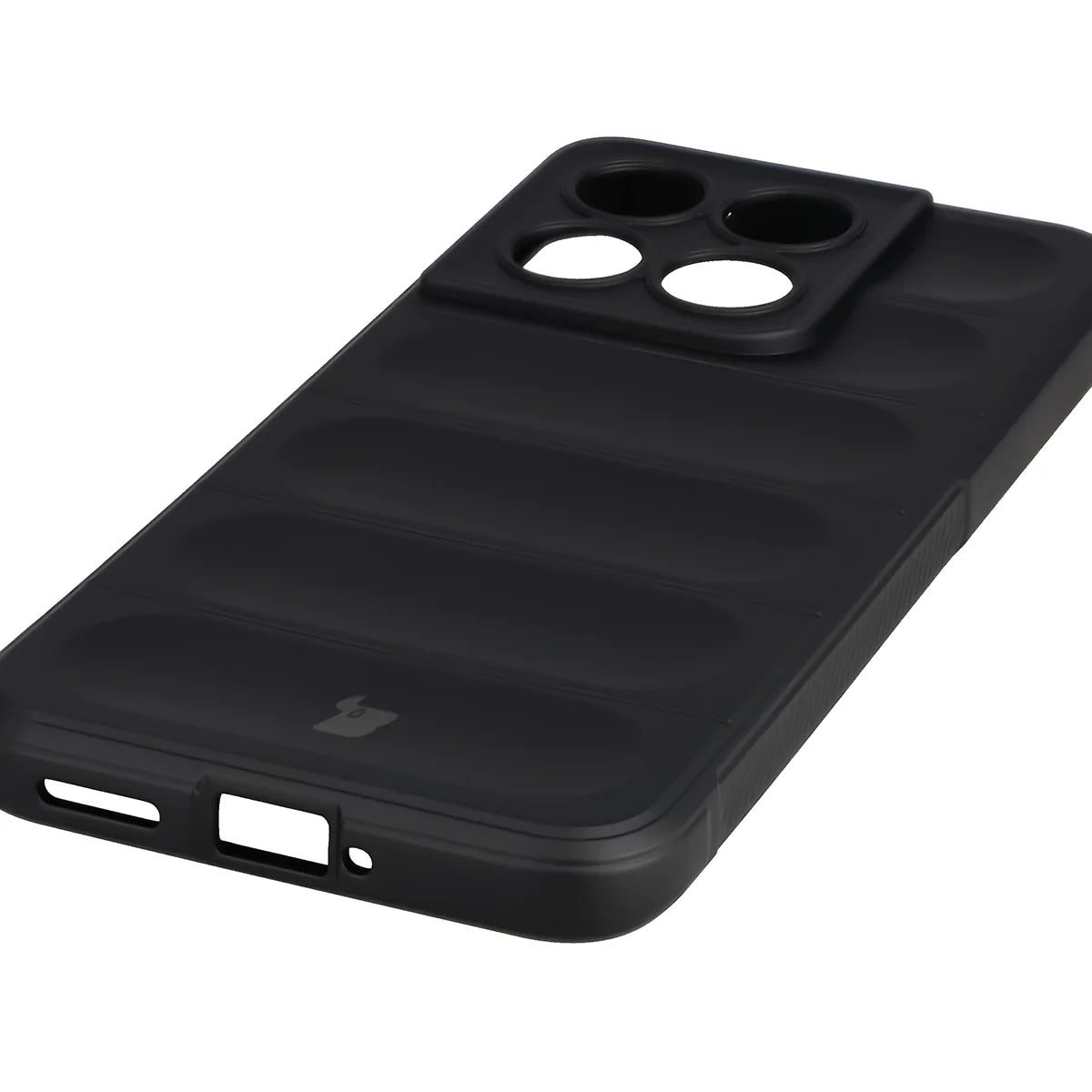 Robuste Handyhülle für Motorola Edge 70 Fusion, Bizon Case Tur, Schwarz