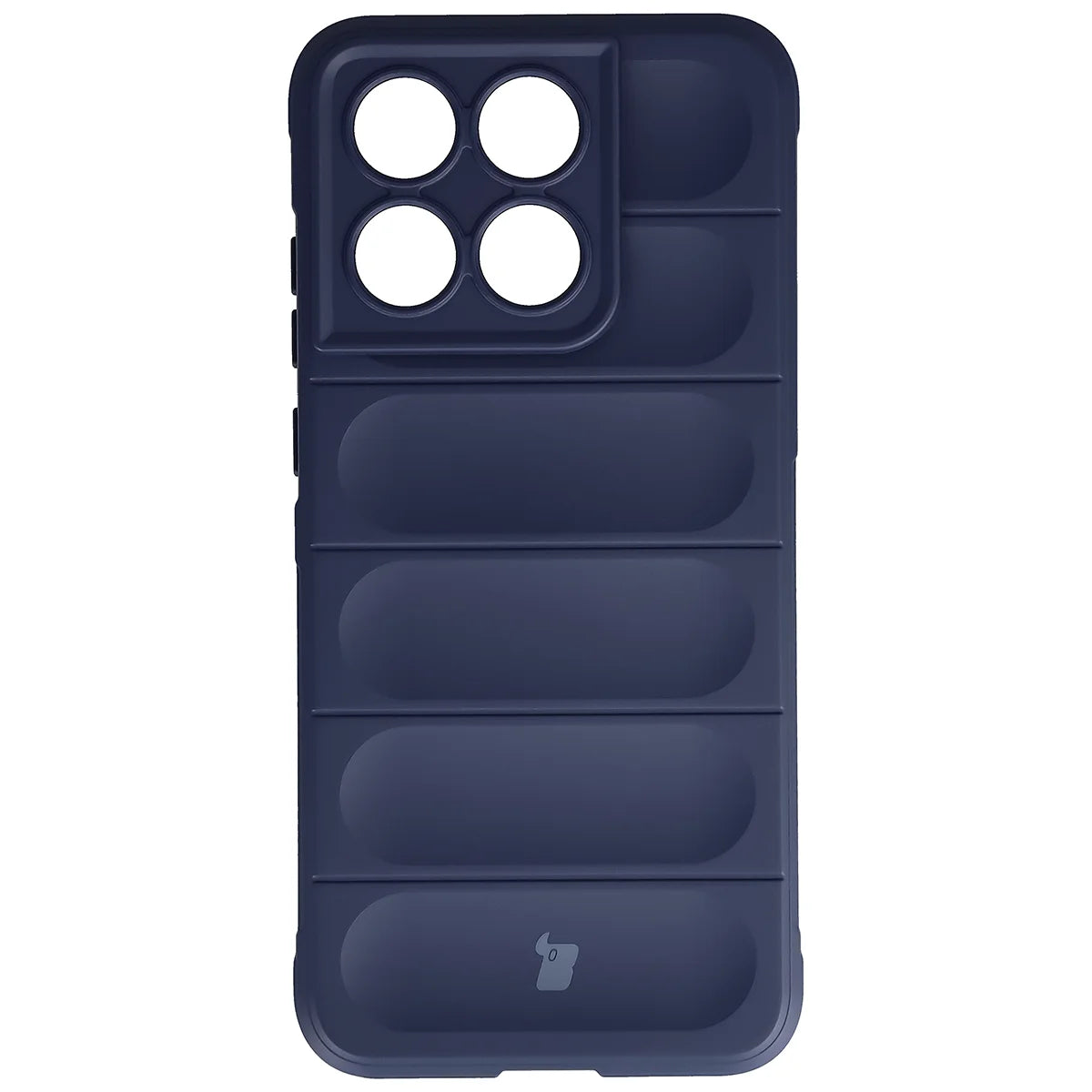 Robuste Handyhülle für Motorola Edge 70 Fusion, Bizon Case Tur, Dunkelblau