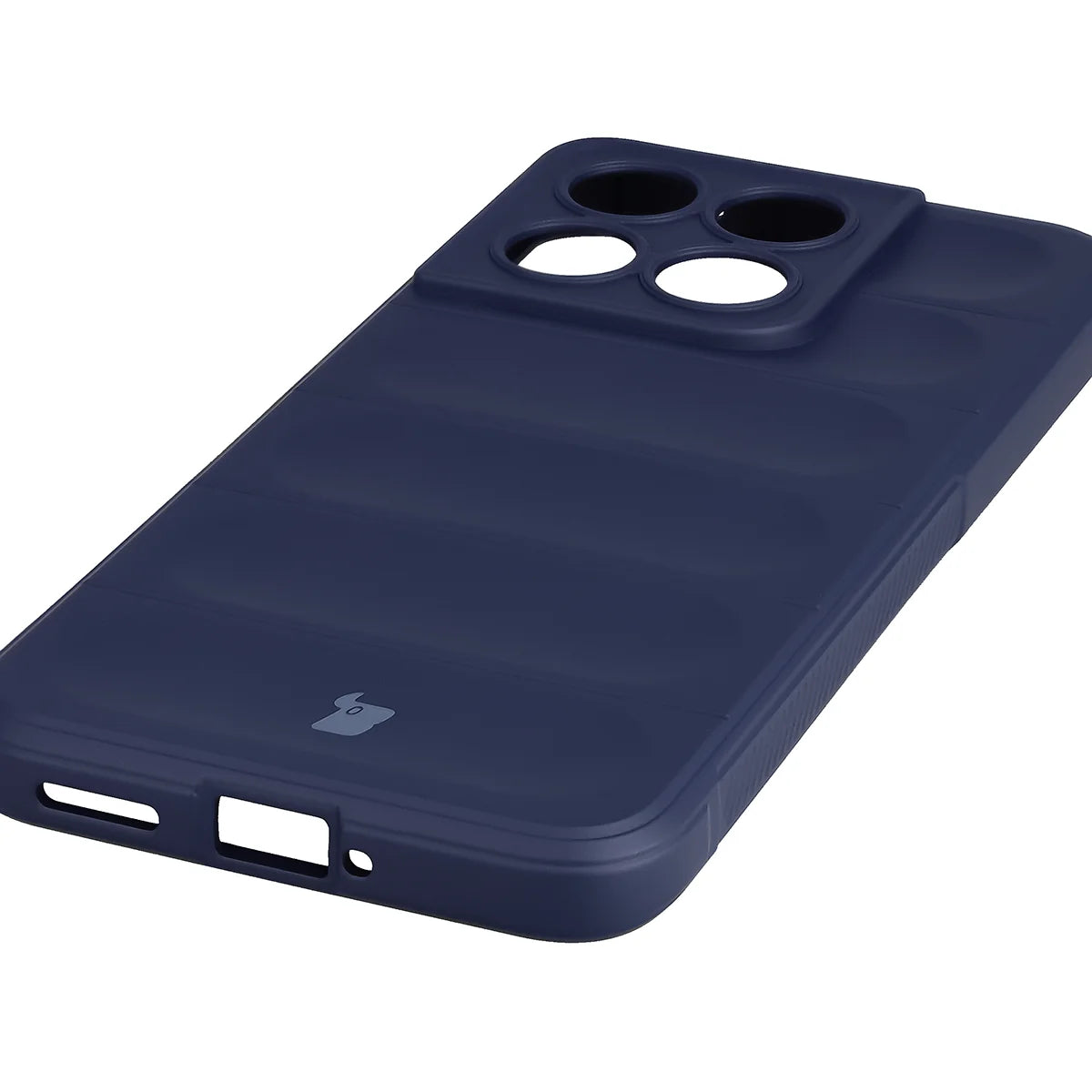Robuste Handyhülle für Motorola Edge 70 Fusion, Bizon Case Tur, Dunkelblau