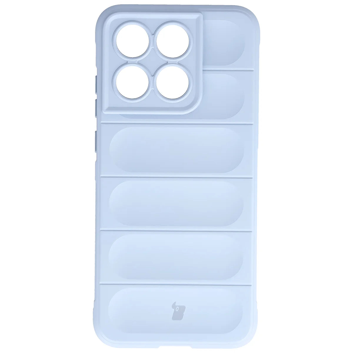 Robuste Handyhülle für Motorola Edge 70 Fusion, Bizon Case Tur, Hellblau