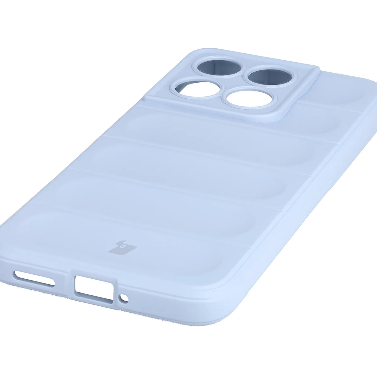 Robuste Handyhülle für Motorola Edge 70 Fusion, Bizon Case Tur, Hellblau