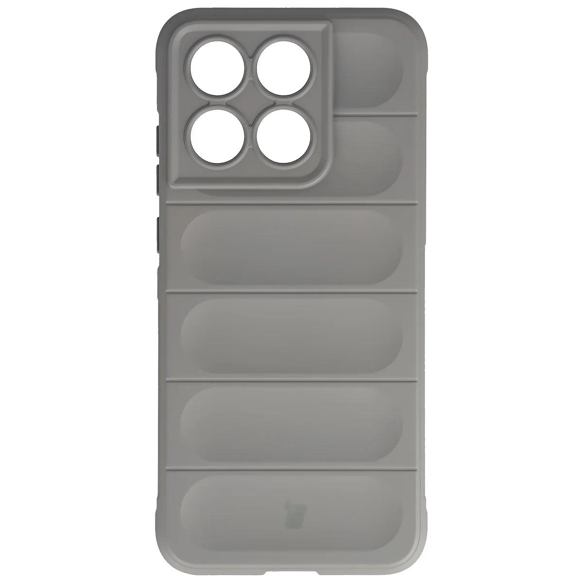 Robuste Handyhülle für Motorola Edge 70 Fusion, Bizon Case Tur, Hellgrau