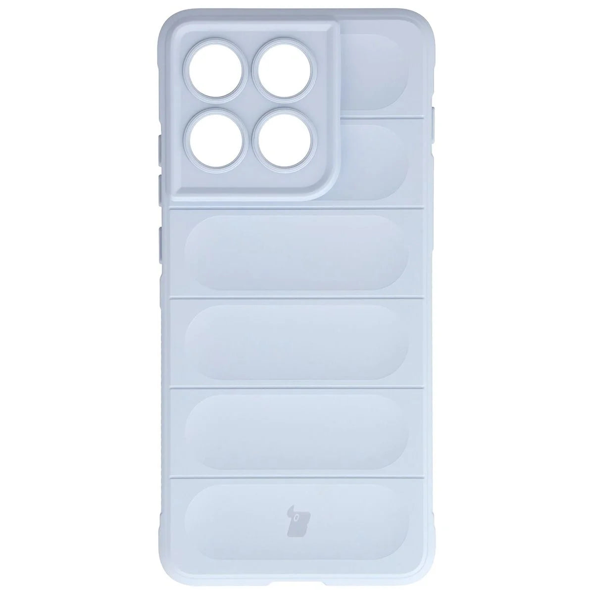 Robuste Handyhülle für Motorola Edge 70, Bizon Case Tur, Hellblau