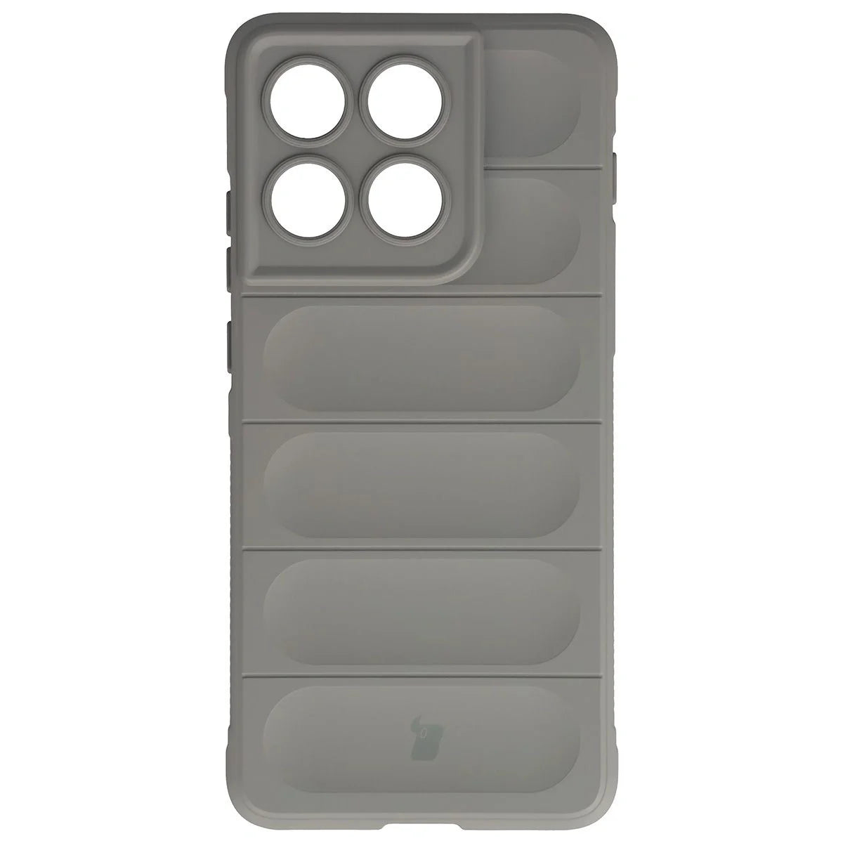 Robuste Handyhülle für Motorola Edge 70, Bizon Case Tur, Hellgrau