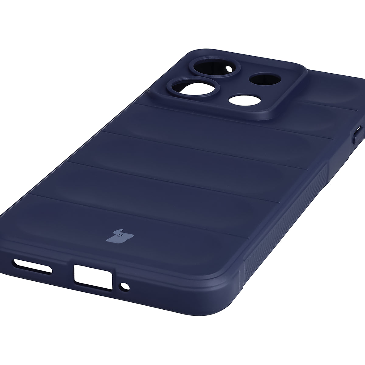 Robuste Handyhülle für Motorola Edge 70 Max, Bizon Case Tur, Dunkelblau (3/8)