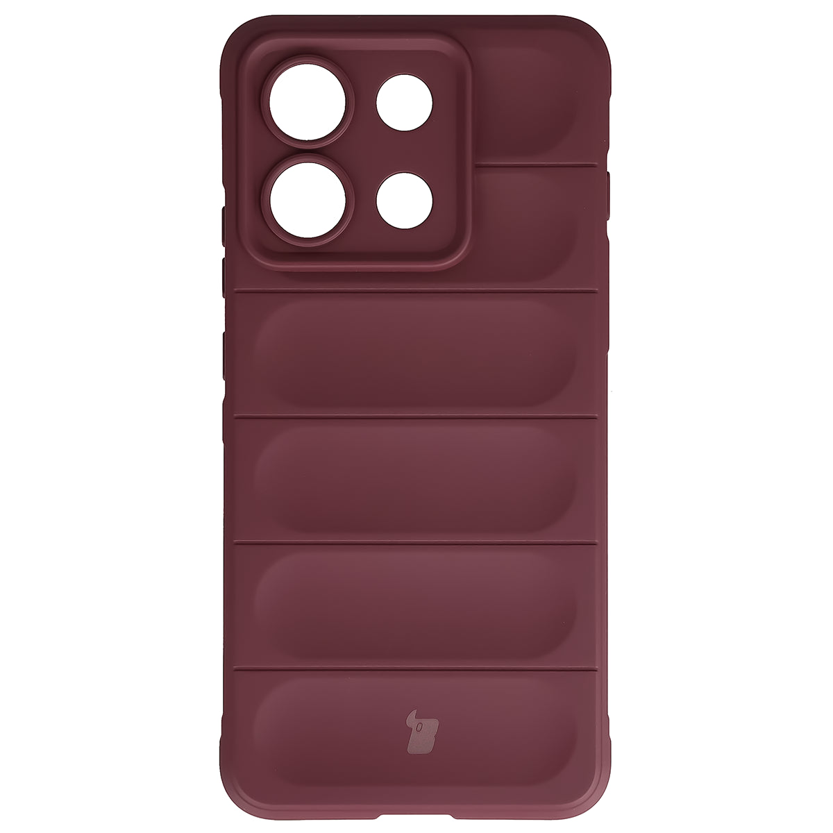 Robuste Handyhülle für Motorola Edge 70 Max, Bizon Case Tur, Burgunderrot (2/8)