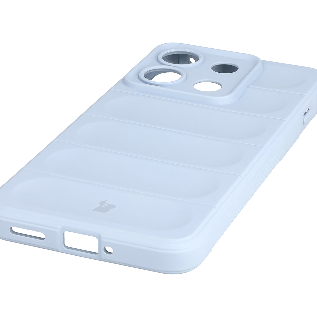 Robuste Handyhülle für Motorola Edge 70 Max, Bizon Case Tur, Hellblau (3/8)