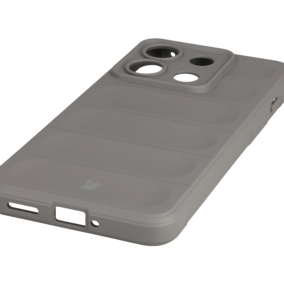 Robuste Handyhülle für Motorola Edge 70 Max, Bizon Case Tur, Hellgrau (3/8)