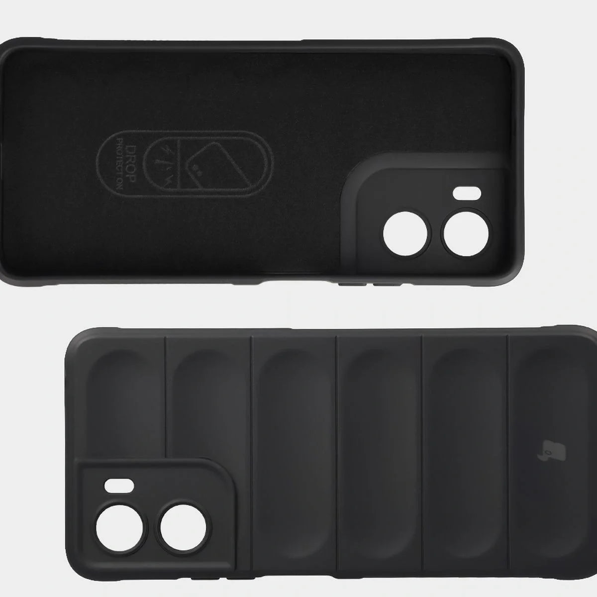 Robuste Handyhülle für Motorola Moto G06 4G / G06 Power 4G, Bizon Case Tur, Schwarz