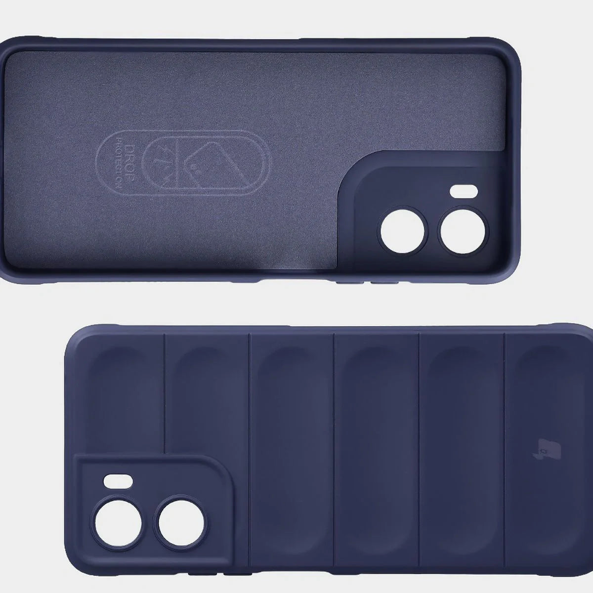 Robuste Handyhülle für Motorola Moto G06 4G / G06 Power 4G, Bizon Case Tur, Dunkelblau