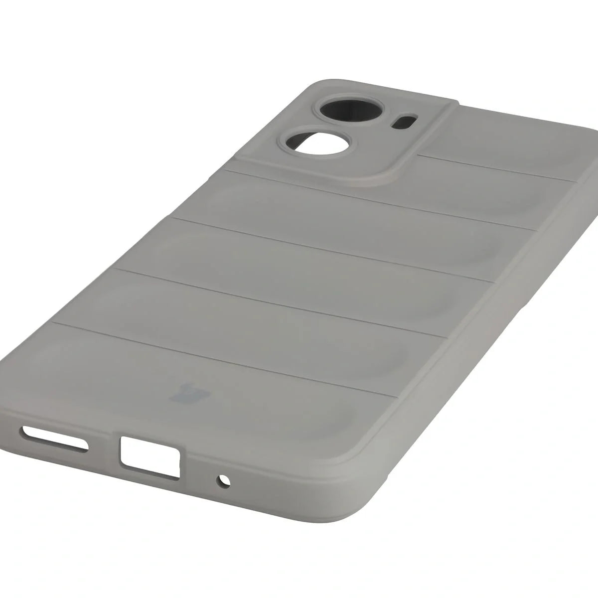 Robuste Handyhülle für Motorola Moto G06 4G / G06 Power 4G, Bizon Case Tur, Hellgrau