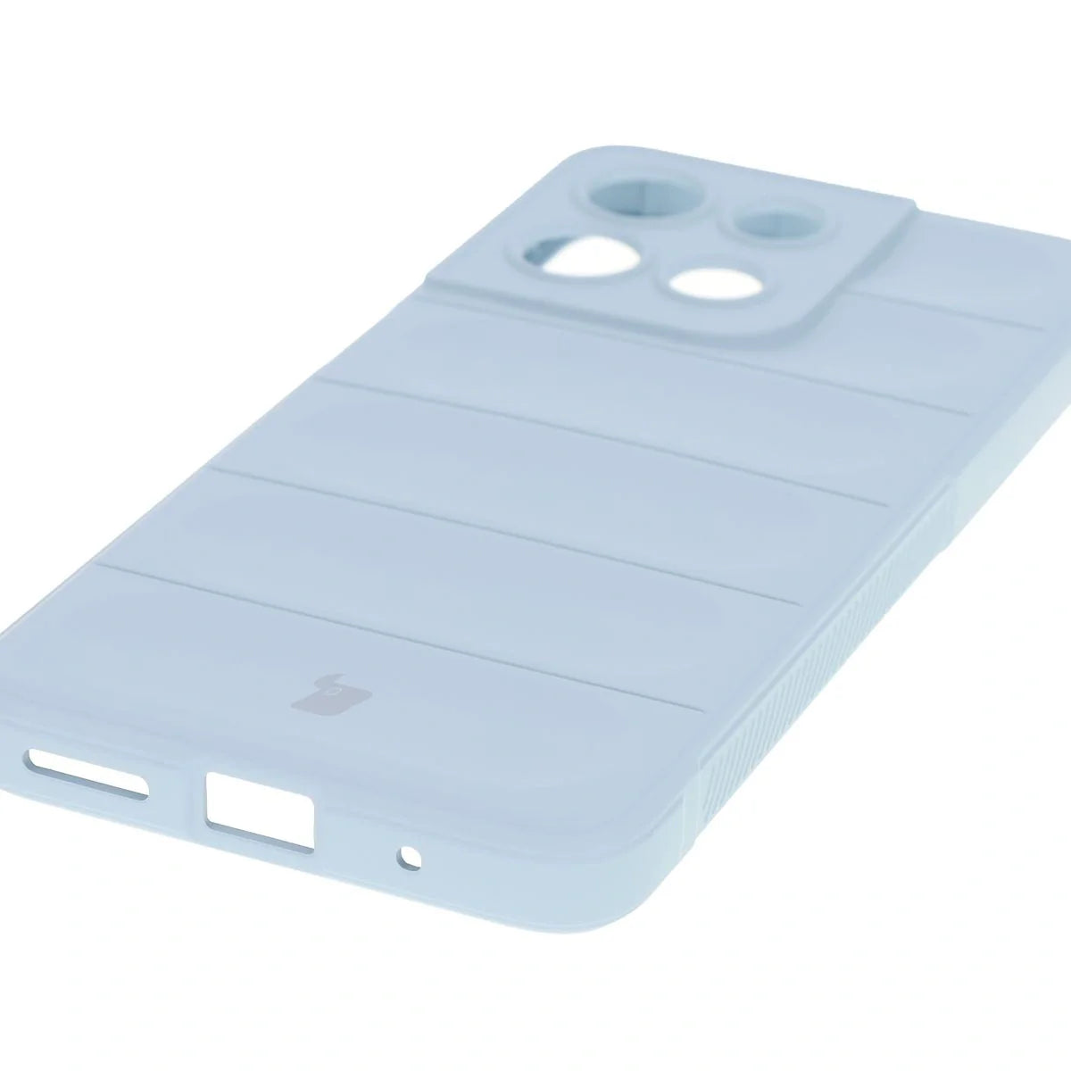 Robuste Handyhülle für Motorola Moto G17 / G17 Power / G15 / G15 Power, Bizon Case Tur, Hellblau