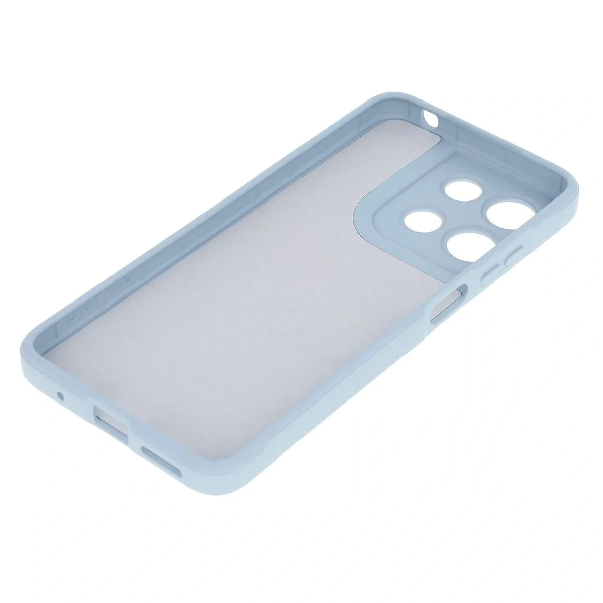 Robuste Handyhülle für Motorola Moto G17 / G17 Power / G15 / G15 Power, Bizon Case Tur, Hellblau