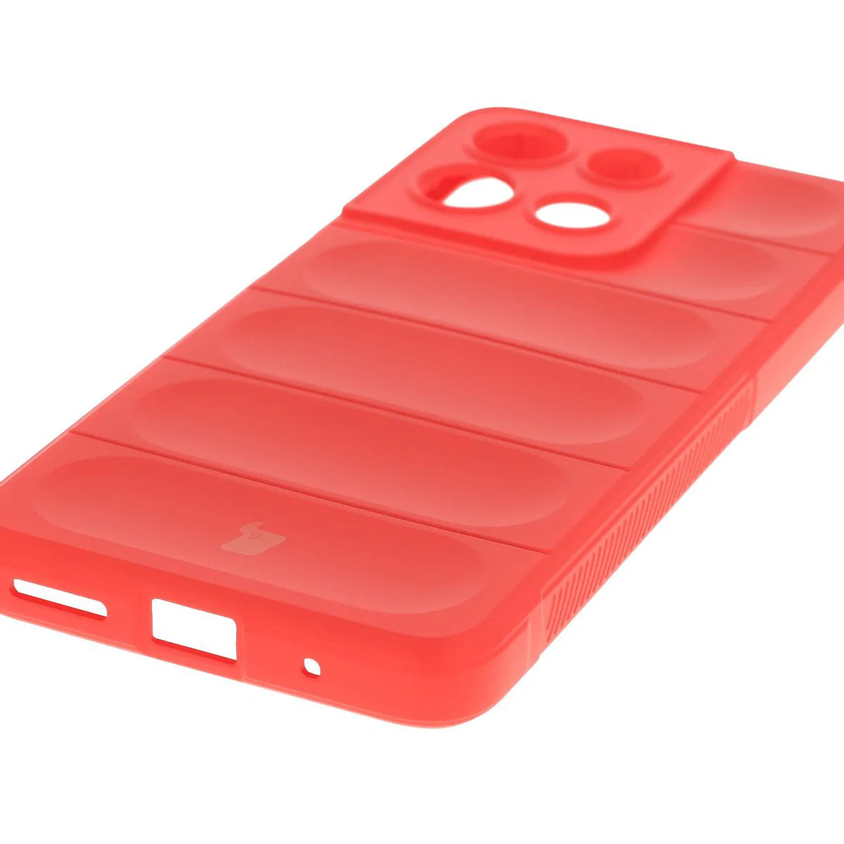 Robuste Handyhülle für Motorola Moto G17 / G17 Power / G15 / G15 Power, Bizon Case Tur, Rot