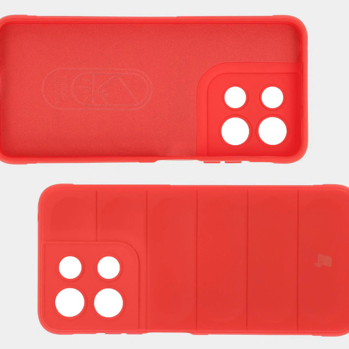 Robuste Handyhülle für Motorola Moto G17 / G17 Power / G15 / G15 Power, Bizon Case Tur, Rot