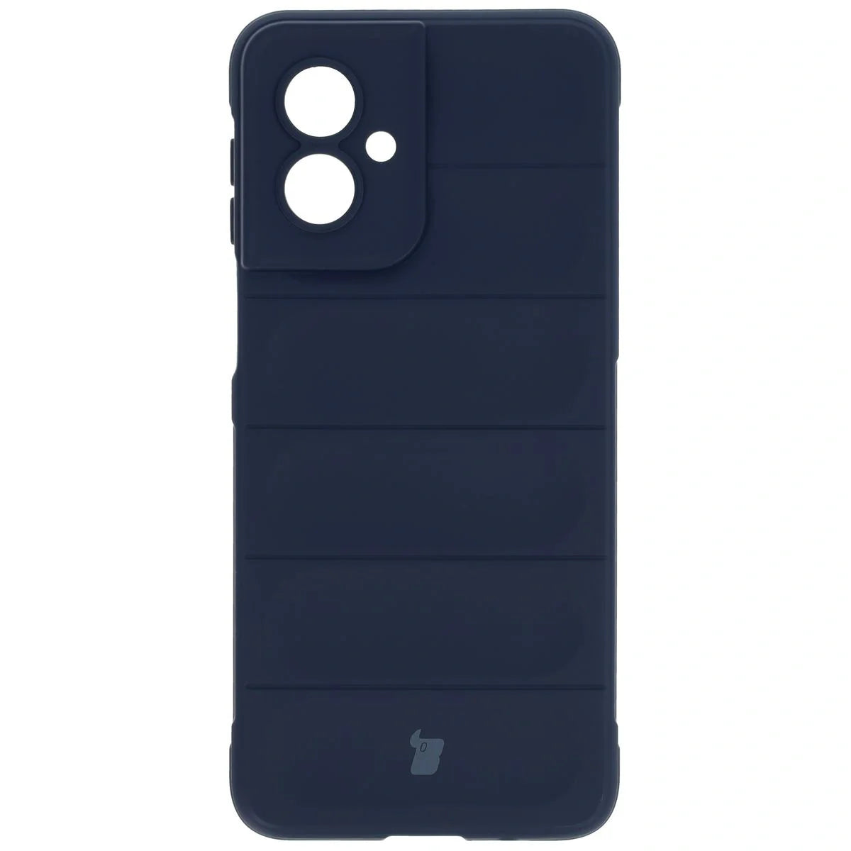 Robuste Handyhülle für Motorola Moto G55 5G, Bizon Case Tur, Dunkelblau