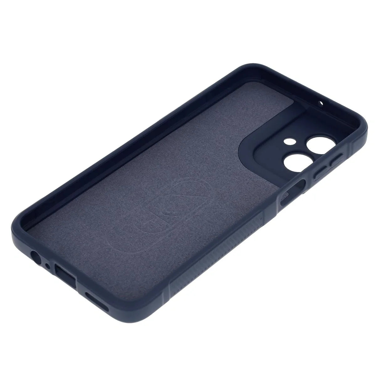 Robuste Handyhülle für Motorola Moto G55 5G, Bizon Case Tur, Dunkelblau
