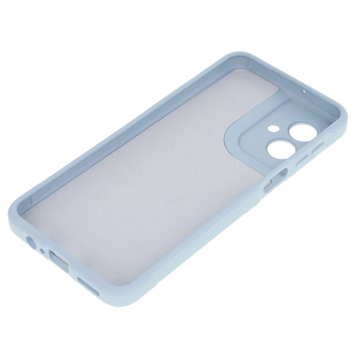 Robuste Handyhülle für Motorola Moto G55 5G, Bizon Case Tur, Hellblau