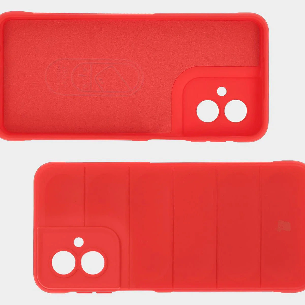 Robuste Handyhülle für Motorola Moto G55 5G, Bizon Case Tur, Rot