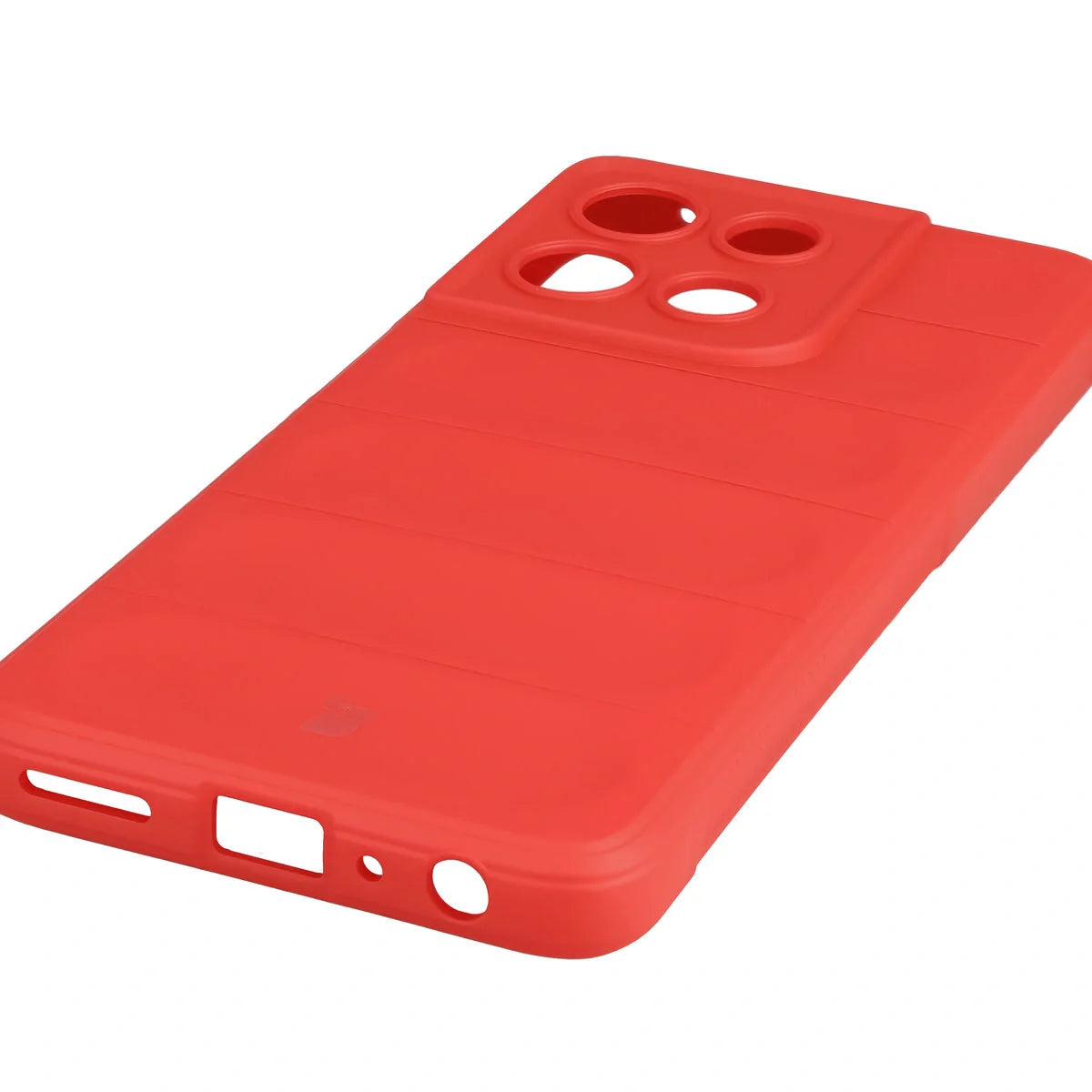Robuste Handyhülle für Motorola Moto G56 5G, Bizon Case Tur, Rot