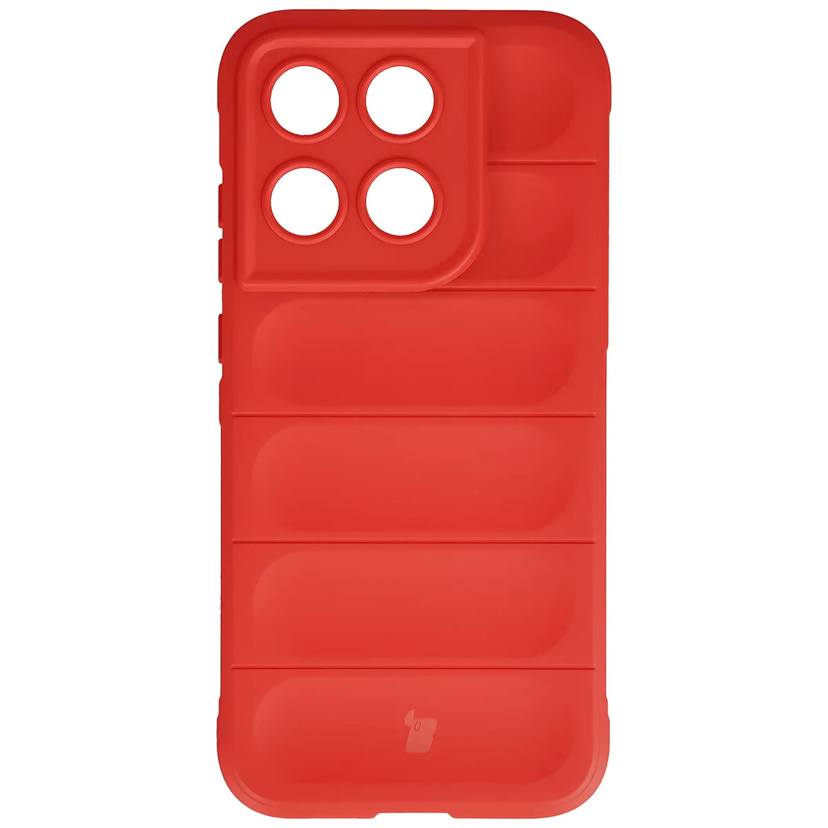 Robuste Handyhülle für Motorola Moto G67 5G / G77 5G, Bizon Case Tur, Rot