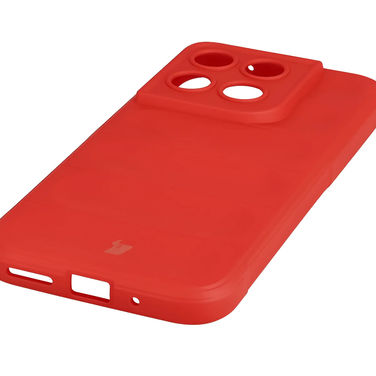 Robuste Handyhülle für Motorola Moto G67 5G / G77 5G, Bizon Case Tur, Rot