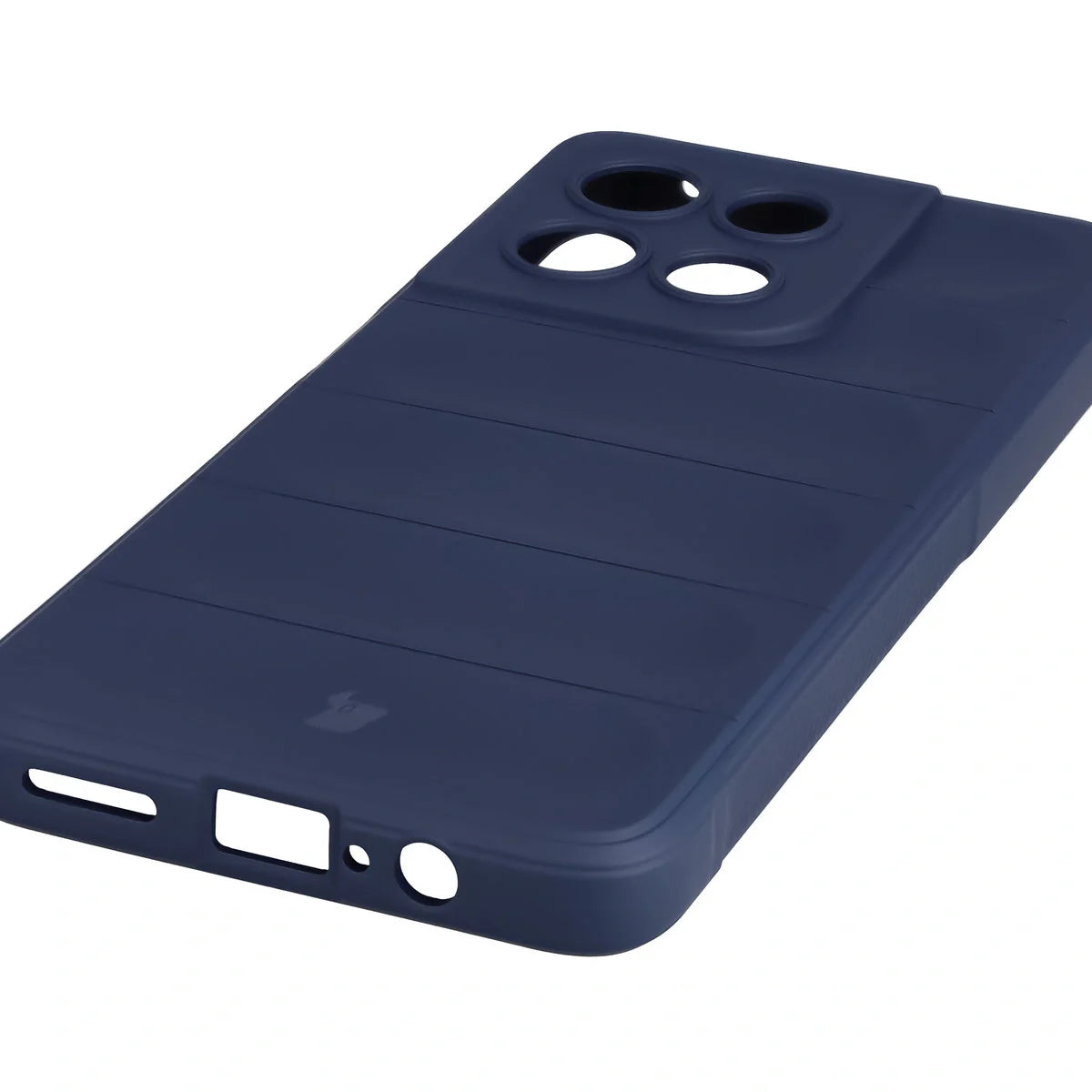 Robuste Handyhülle für Motorola Moto G57 Power / G67 Power, Bizon Case Tur, Dunkelblau