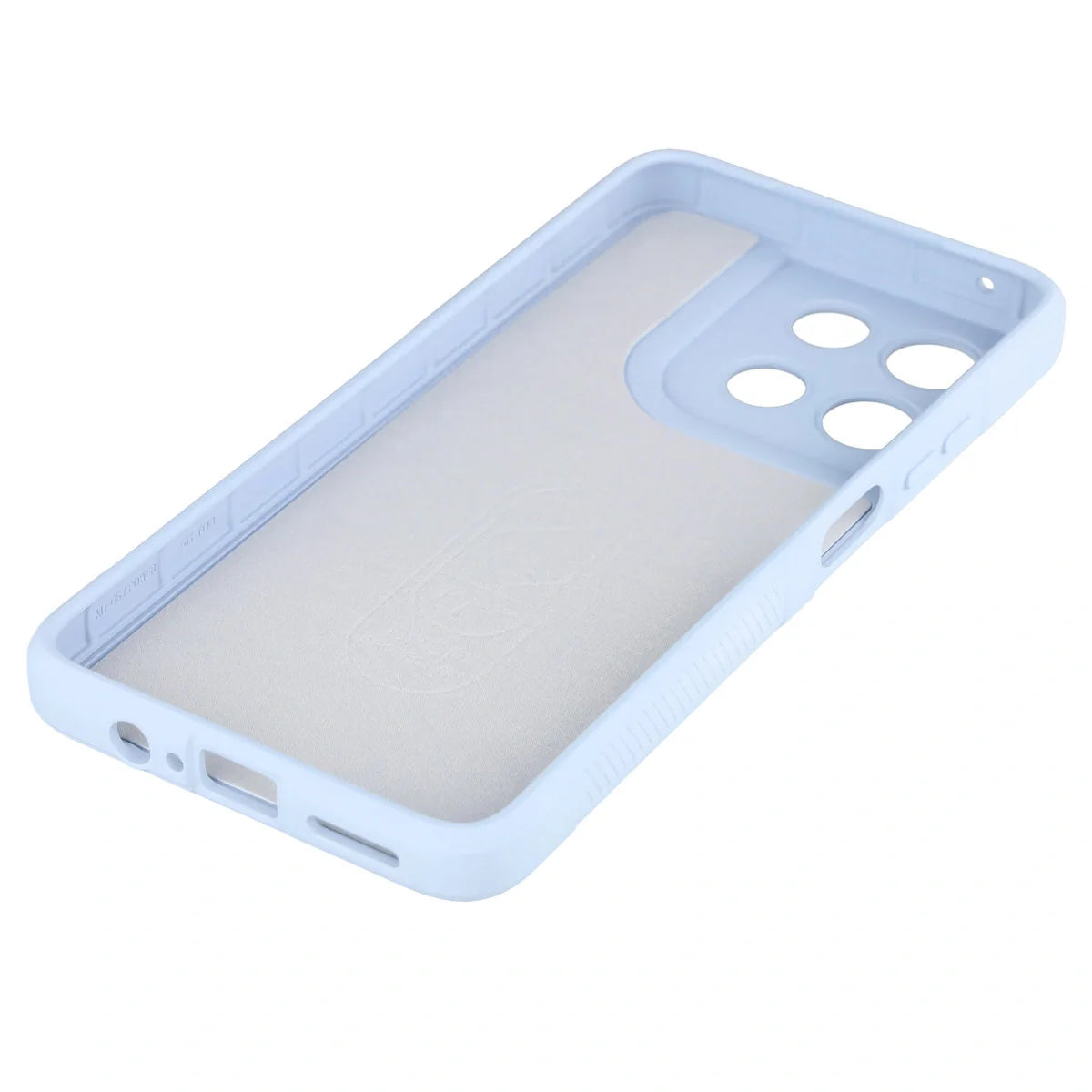 Robuste Handyhülle für Motorola Moto G57 Power / G67 Power, Bizon Case Tur, Hellblau