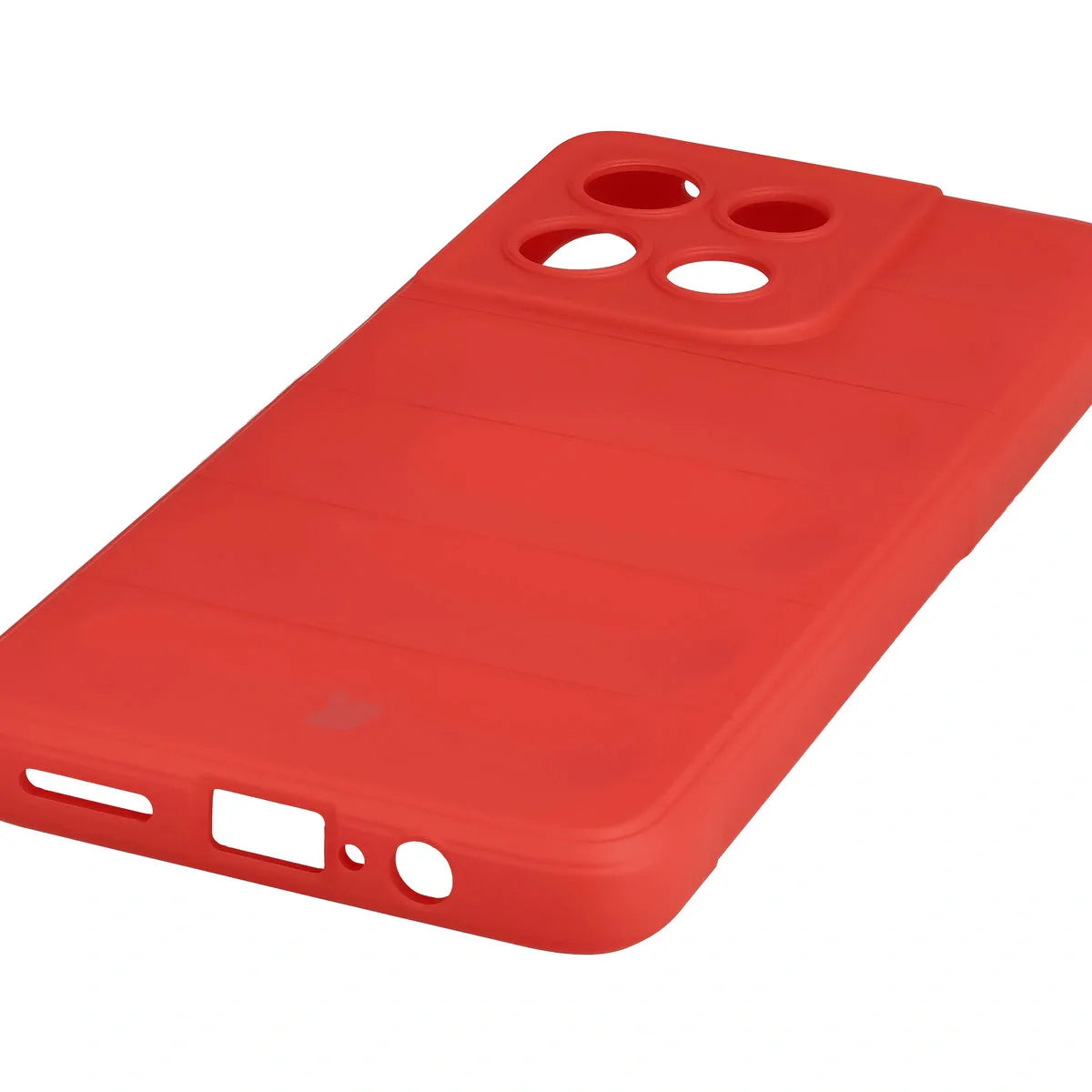 Robuste Handyhülle für Motorola Moto G57 Power / G67 Power, Bizon Case Tur, Rot