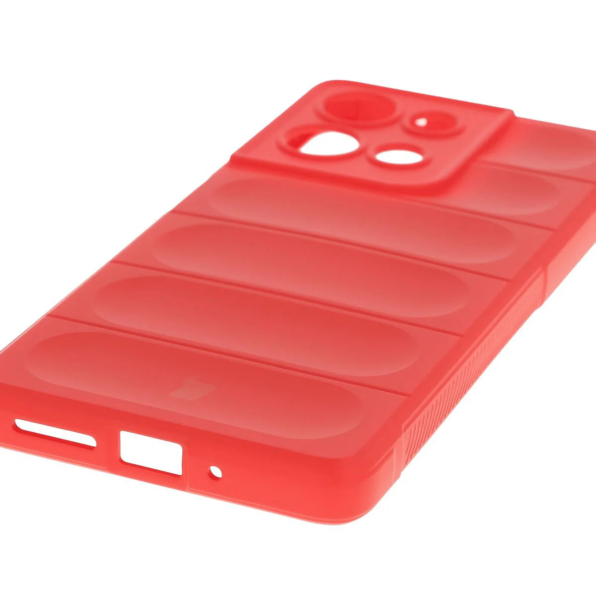 Robuste Handyhülle für Motorola Moto G75 5G, Bizon Case Tur, Rot