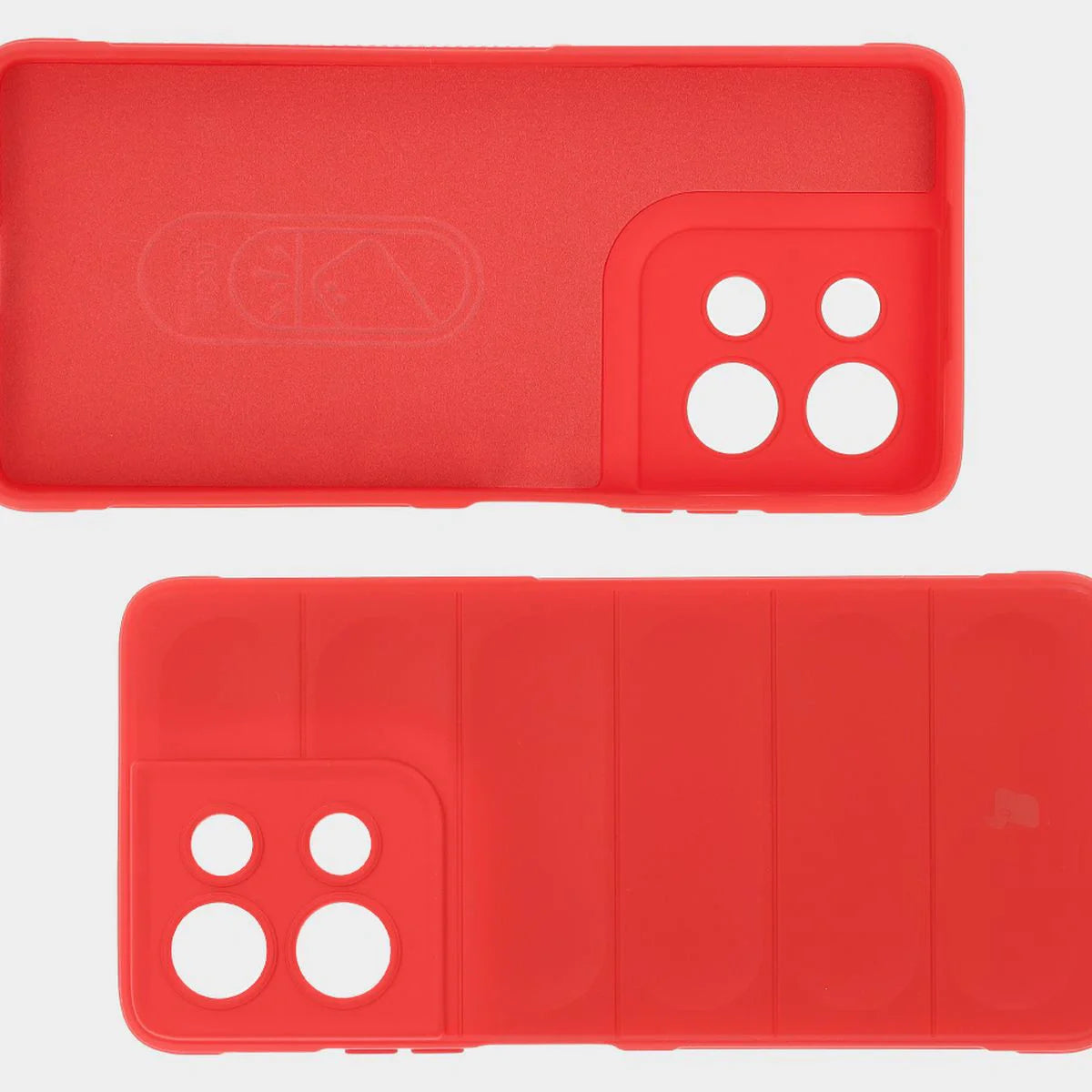 Robuste Handyhülle für Motorola Moto G75 5G, Bizon Case Tur, Rot