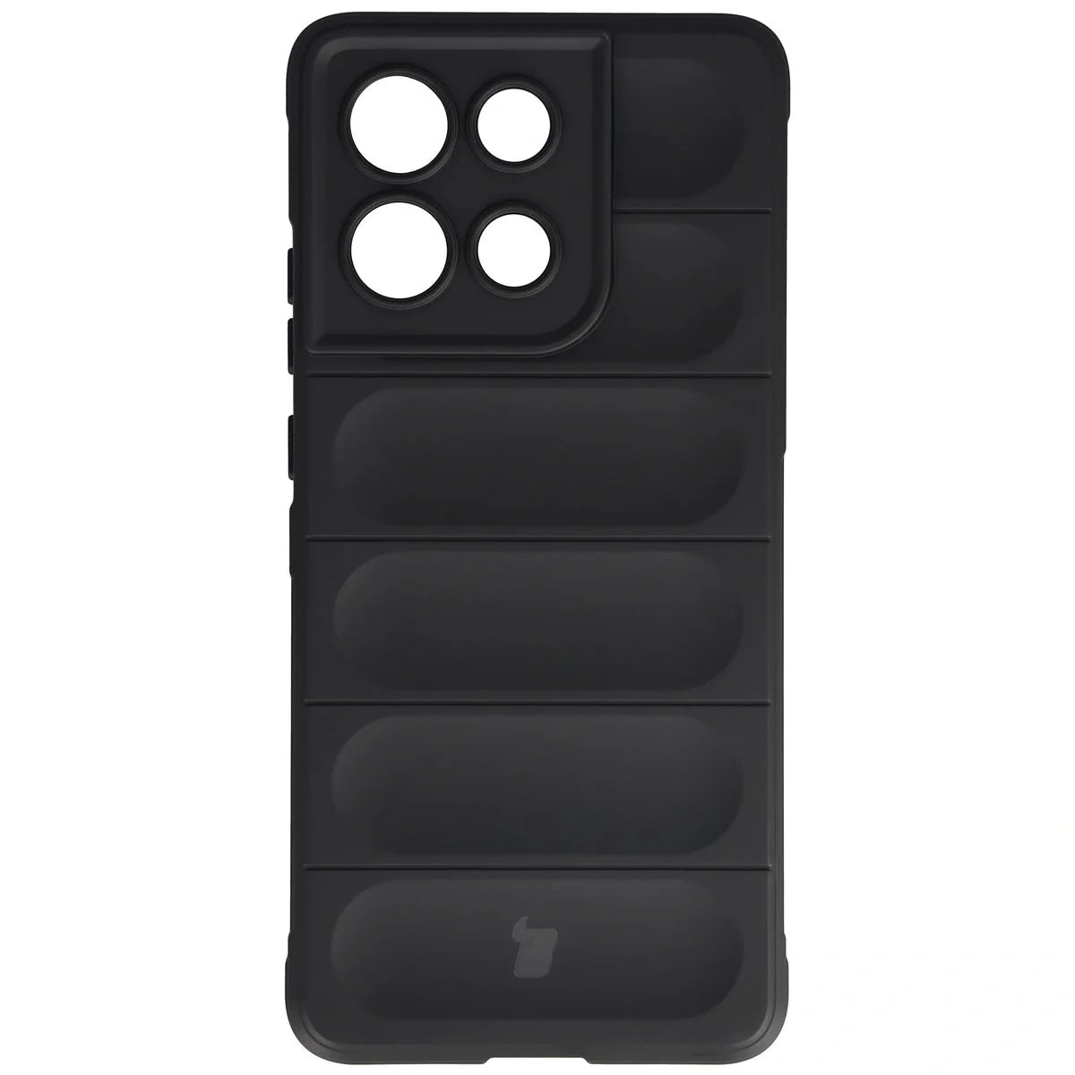 Robuste Handyhülle für Motorola Moto G86 5G, Bizon Case Tur, Schwarz
