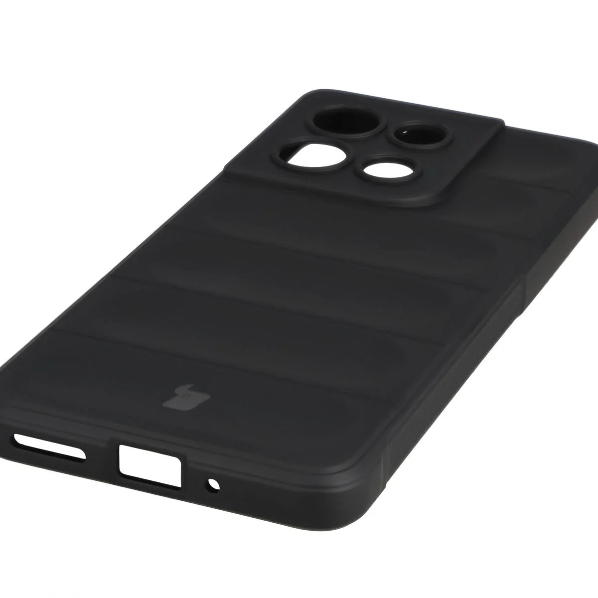 Robuste Handyhülle für Motorola Moto G86 5G, Bizon Case Tur, Schwarz