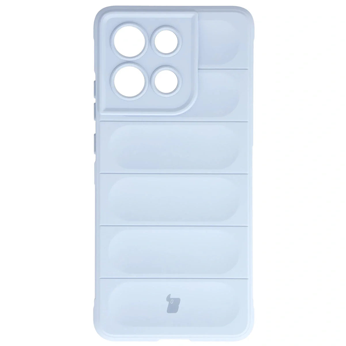 Robuste Handyhülle für Motorola Moto G86 5G, Bizon Case Tur, Hellblau