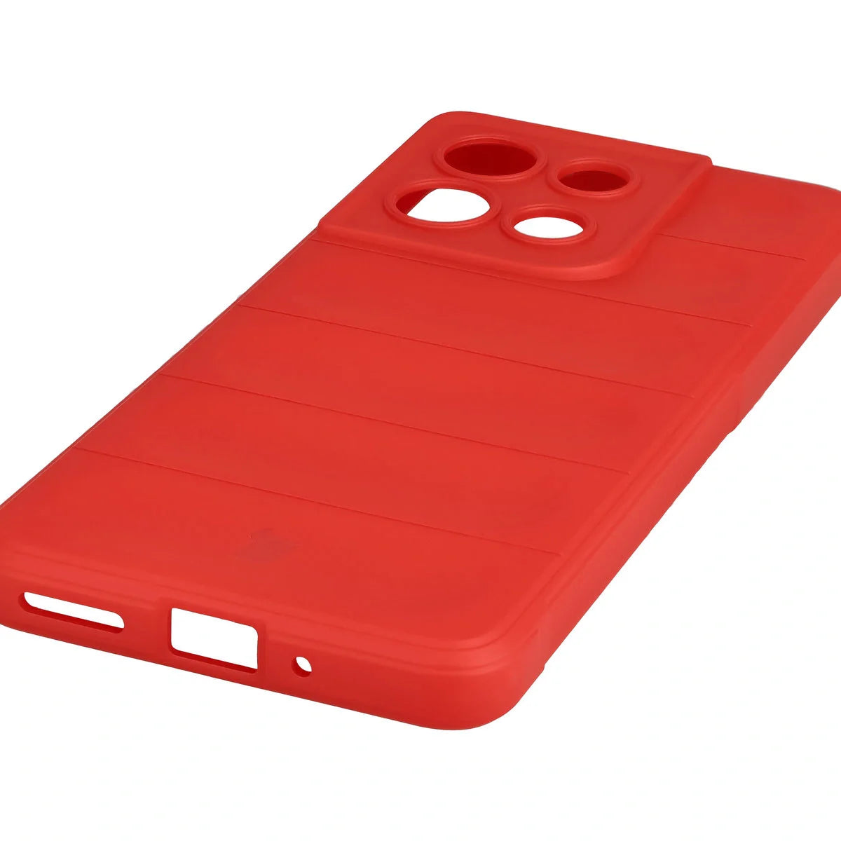 Robuste Handyhülle für Motorola Moto G86 5G, Bizon Case Tur, Rot