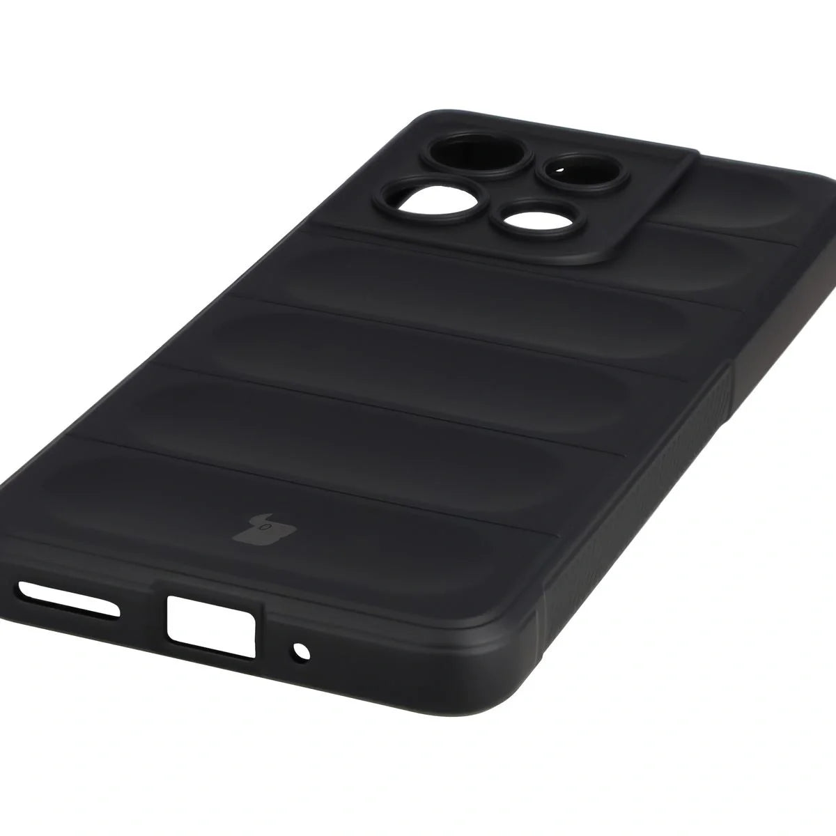 Robuste Handyhülle für Motorola Moto G86 Power 5G, Bizon Case Tur, Schwarz