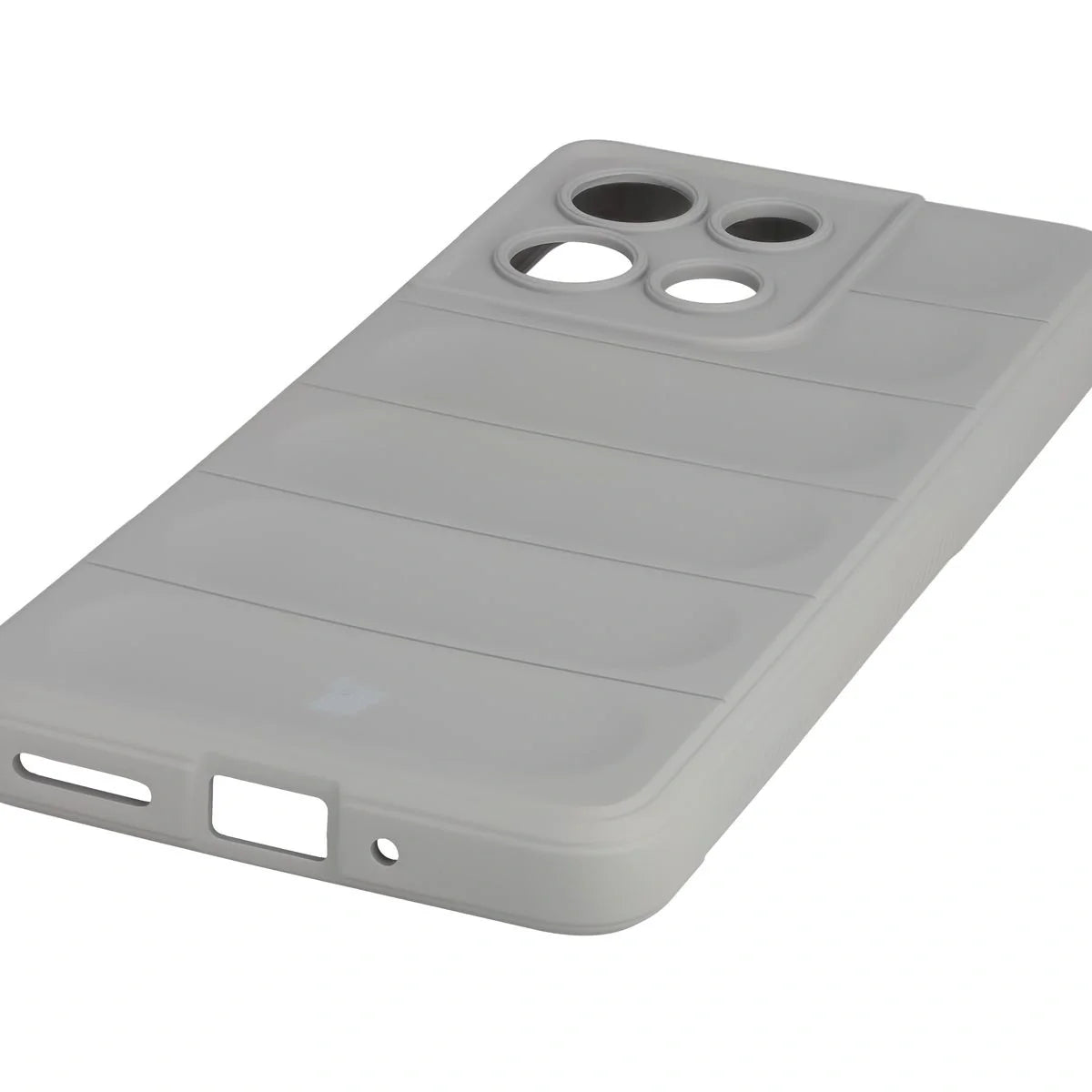 Robuste Handyhülle für Motorola Moto G86 Power 5G, Bizon Case Tur, Hellgrau